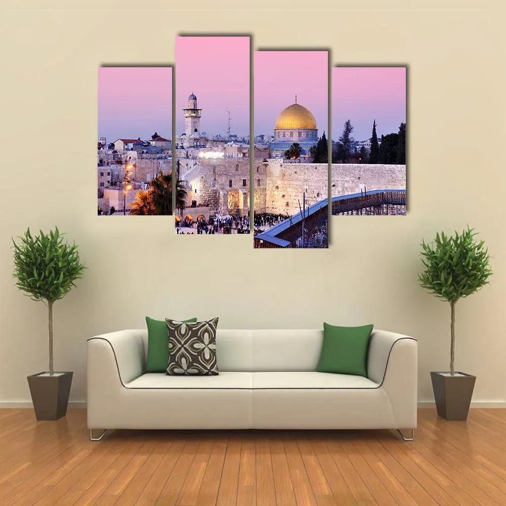 Al Aqsa Mosque Canvas Wall Art