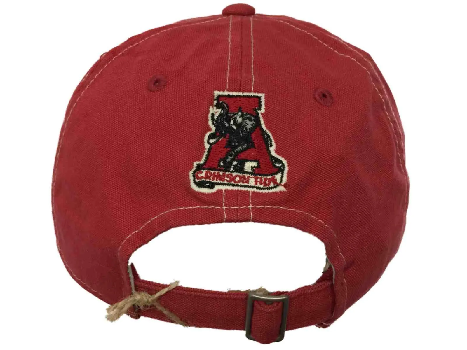 Alabama Crimson Tide TOW Red Canvas Vault Retro 1974 Adjustable Hat Cap