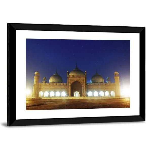 Badshahi Mosque  Lahore Canvas Wall Art