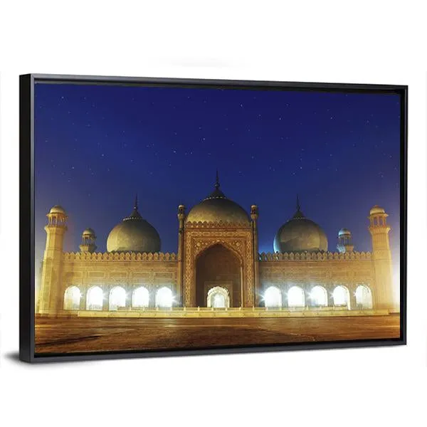 Badshahi Mosque  Lahore Canvas Wall Art