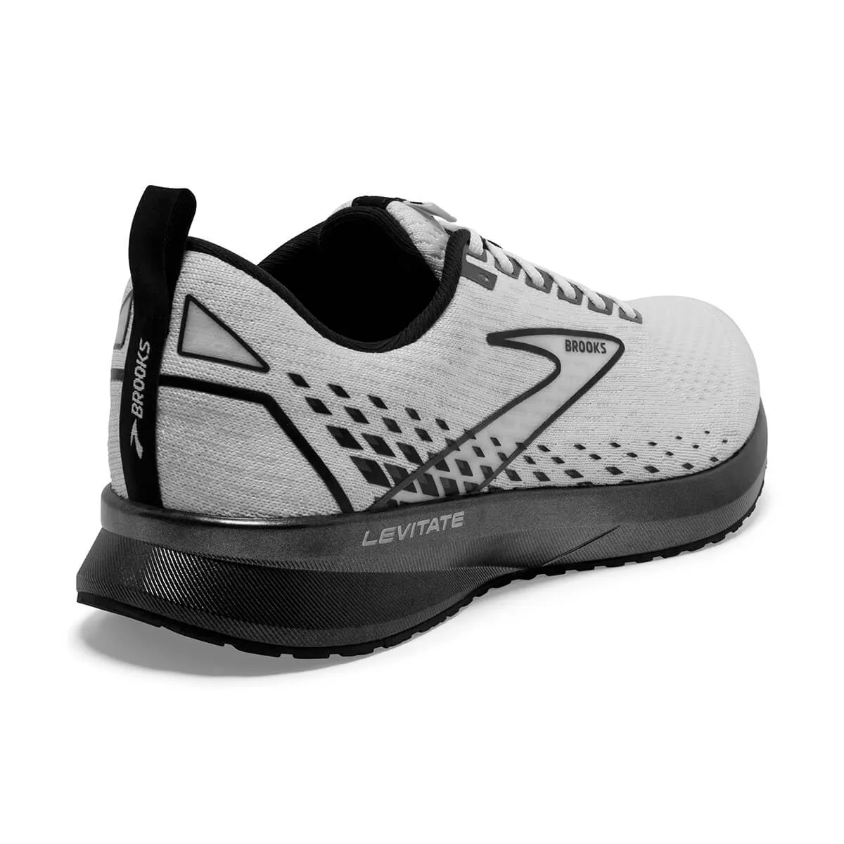 Brooks Levitate 5 Womens | White/black