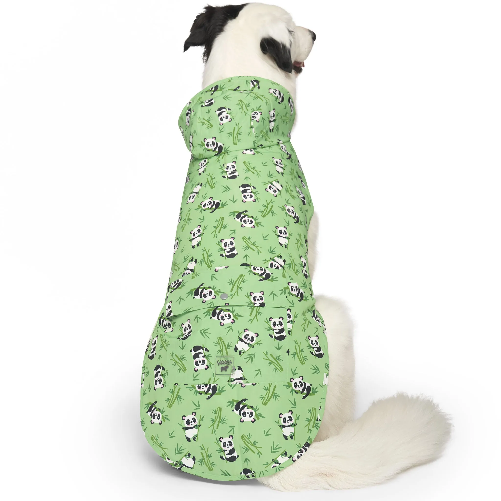 Canada Pooch Pick Me Poncho - Pandas