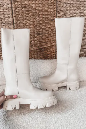 DEAL ALOHAS Katiuska Off White Boots