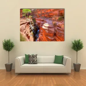 Deer Creek Canyon Canvas Wall Art