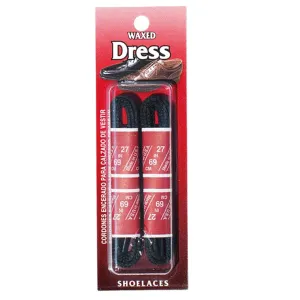 Dress Shoe Laces (2-pack) BLACK