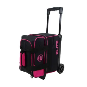 Elite Basic Single Roller Pink Bowling Bag