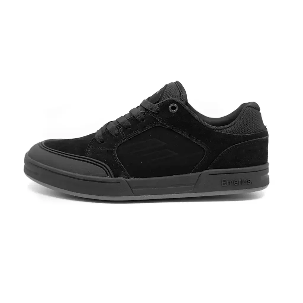 Emerica Heritic Skate Shoe - Black / Black