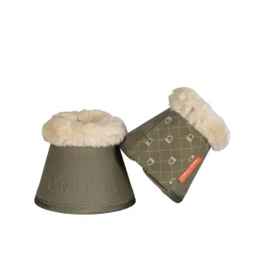 Eskadron Platinum Faux Fur Bell Boots Olive