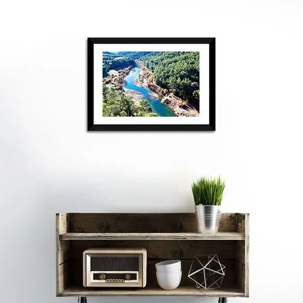 Guadalquivir River  Spain Canvas Wall Art