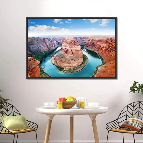 Horseshoe Bend  Grand Canyon Canvas Wall Art