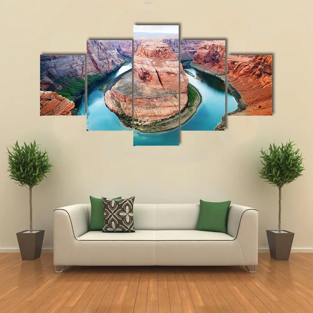 Horseshoe Bend  Grand Canyon Canvas Wall Art