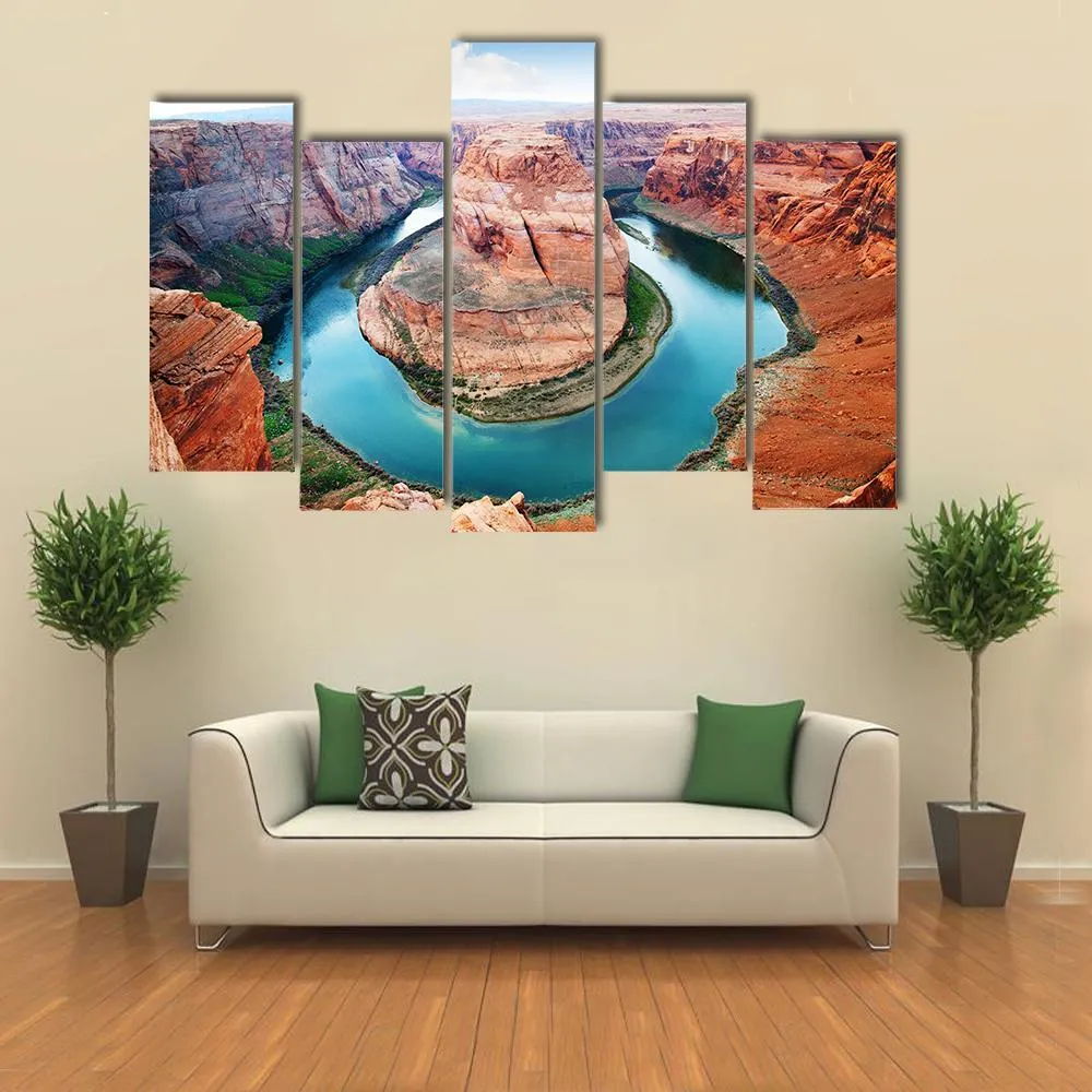 Horseshoe Bend  Grand Canyon Canvas Wall Art