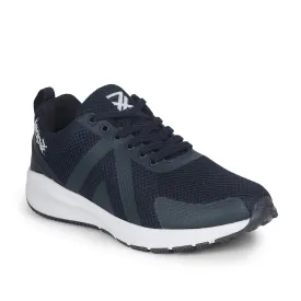 Leap7x Lacing Sports Shoes For Men (N.Blue) VOONIK-05 By Liberty