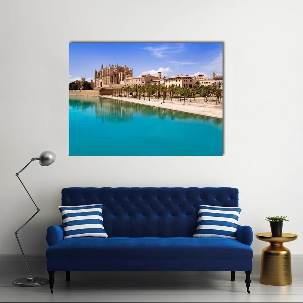 Majorca La Seu Cathedral Canvas Wall Art