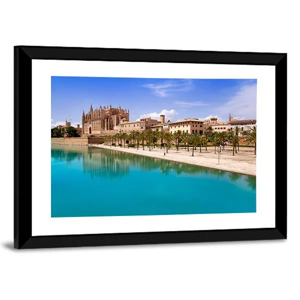 Majorca La Seu Cathedral Canvas Wall Art