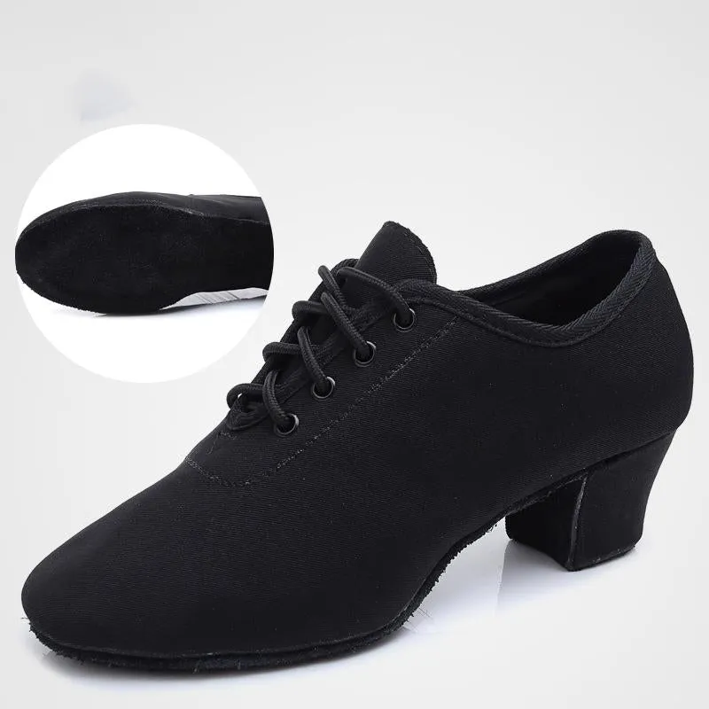 Women's Canvas 5cm Heels Ballroom Shoes Teaching & Practice Shoes